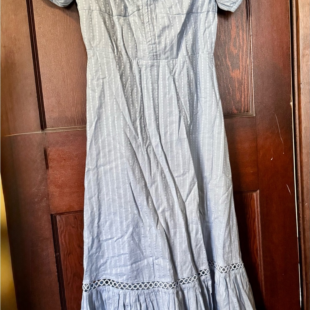 Elegant Gray Maxi Dress